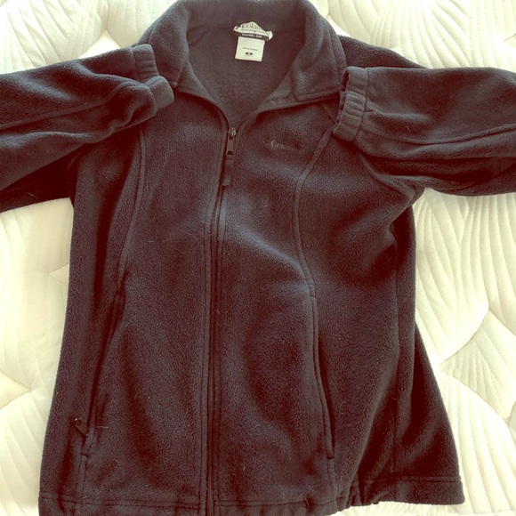 Columbia fleece jacket- black small - Picture 1 of 3